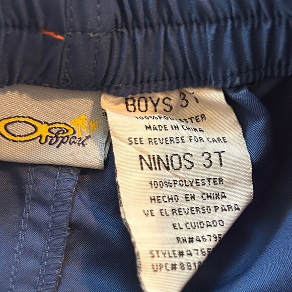OP 🌊Pacific Set of 2 swim 🏊& sailing ⛵️shorts 🩳 blue shorts = vintage OP :) 🏝️ - Picture 7 of 17
